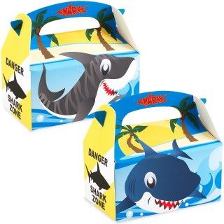Sharks   Empty Favor Boxes