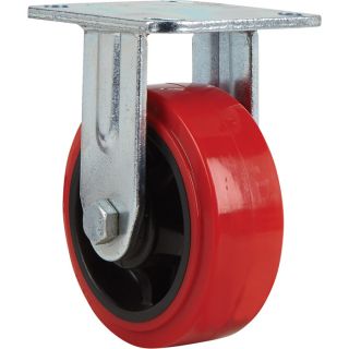 5 Inch Polyethylene Rigid Caster with Polyethylene Hub