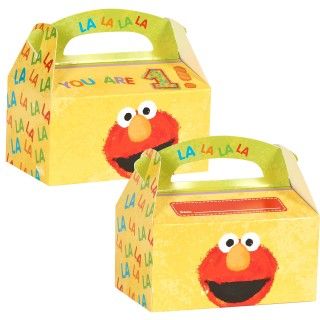 Sesame Street   Elmos 1st Favor Boxes