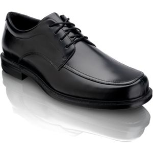 Rockport Mens Editorial Offices Apron Toe Black Shoes, Size 11.5 W   K58088