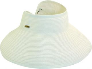 Womens Scala LP54   White Hats