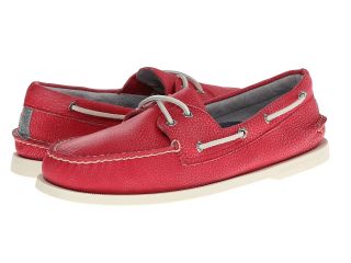 Sperry Top Sider A/O 2 Eye Washed Mens Lace Up Moc Toe Shoes (Coral)