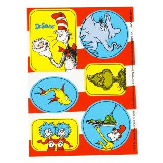 Dr. Seuss Sticker Sheets