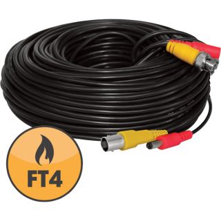 Defender Security Camera Cable   130 Ft. L, UL/FT4 Rated, Model 21009