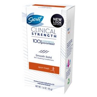 Secret Clinical Strength Smooth Solid Womens Antiperspirant & Deodorant Sport