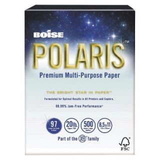 Boise Polaris Premium Multipurpose Paper, 20 lb   White (5000 Sheets Per Carton)