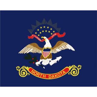 North Dakota State Flag   4 x 6