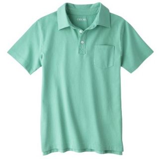 Cherokee Boys Polo Shirt   Green Curacao L