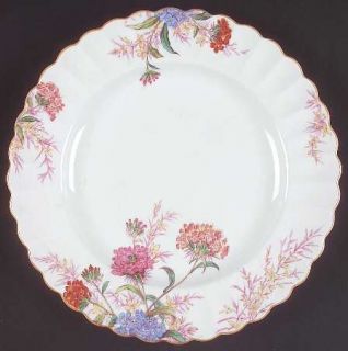 Spode Chelsea Garden (Mustard Trim) Dinner Plate, Fine China Dinnerware   Floral