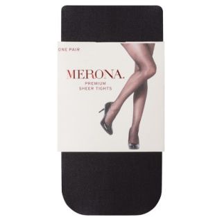 Merona Opaque Womens Tights   Black S/M