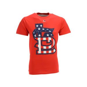 St. Louis Cardinals Majestic MLB Reason to Cheer Stars and Stripes T Shirt