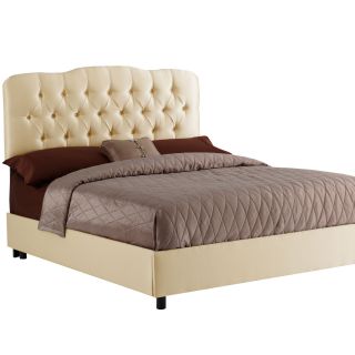 Rhonda II Upholstered Bed, Shantung Linen