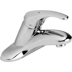 Symmons S 20 0 FR Chrome Symmetrix 4 in. Centerset 1 Handle Bathroom Faucet