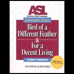 Bird of Different Feather and For a Decent Living   Workbook   With DVD