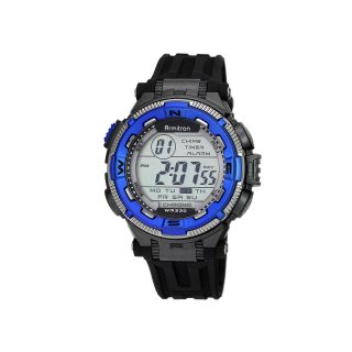 Armitron Mens Bright Blue Chronograph 20ATM Digital Sport Watch