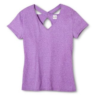 C9 by Champion Womens Open Back Yoga Layering Top   Lilac S