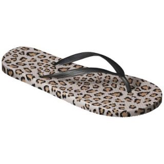 Womens Letty Flip Flops   Leopard M