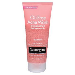 Neutrogena Oil Free Acne Wash Pink Grapefruit Foaming Scrub