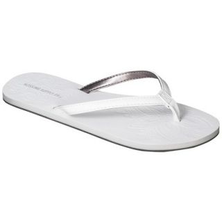 Womens Mossimo Supply Co. Lissie Flip Flop   White 10