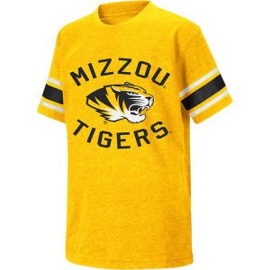 Missouri Tigers Colosseum NCAA Youth Football Short Sleeve T Shirt