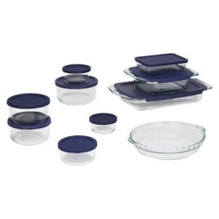 Pyrex 19 Piece Bake and Store Set   Clear