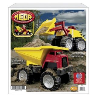 American Plastic Toys Mega Construction Set 2 Vehicles