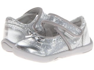 pediped Ines Grip n Go Girls Shoes (Silver)