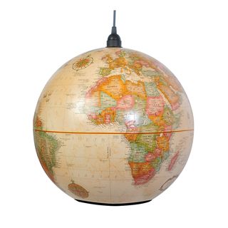 World Globe Antique Light