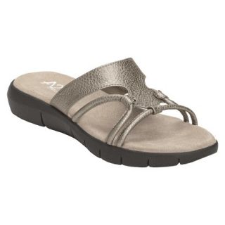 Womens A2 by Aerosoles Wip Current Sandal   Silver 5.5
