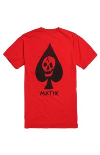 Mens Matix T Shirts   Matix Deathcard Pocket T Shirt