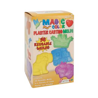 Magic Color Plaster Casting Molds 36 Designs
