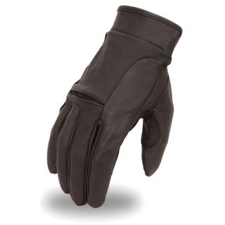 First Classics Mens Gel Palmed Motorcycle Gloves   Black, Medium, Model