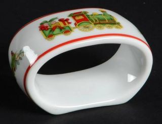 Vista Alegre Christmas Magic Napkin Ring, Fine China Dinnerware   Various Motifs
