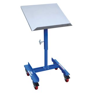 Vestil Mobile Tilting Work Table   150 Lb. Capacity, 21 Inch L x 22 Inch W,