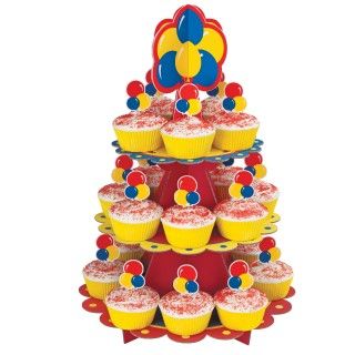 Primary Colors Cupcake Stand Kit