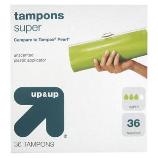 up & up Super Unscented Tampons 36 pk.