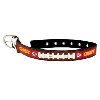 Kansas City Chiefs Classic Leather Large Football Collar