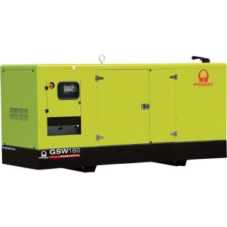 Pramac Commercial Standby Generator   140 kW, 120/208 Volts, Perkins Engine,