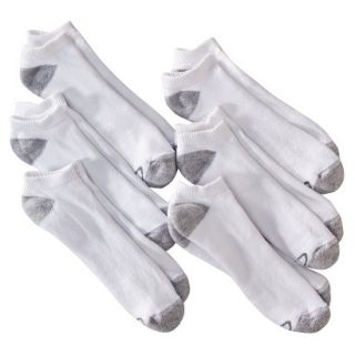 C9 by Champion Mens 6Pk Performance Extended Size Low Cut Socks   White