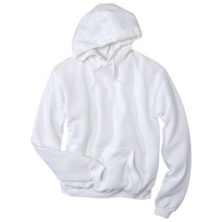 Hanes Premium Mens Fleece Hooded Sweatshirt   White XL