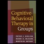 Cognitive Behavioral Therapy in Groups