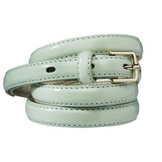 Merona Skinny Belt   Mint Green XL