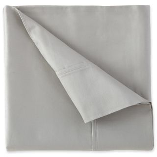 Studio 400tc Cotton Sateen Weave Sheet Set, Gray/Tan