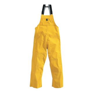 Carhartt PVC Rain Bib   Yellow, X Small, Regular Style, Model R39
