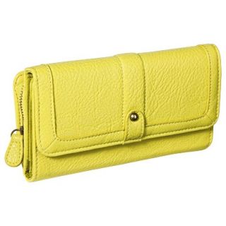 Merona Trifold Wallet   Lime Green