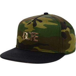 Dope Small Gold Logo Snapback