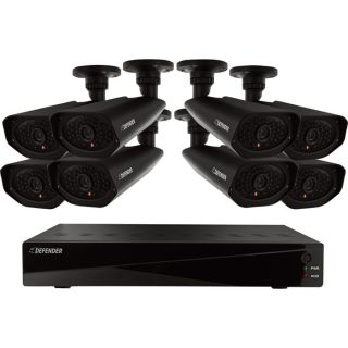 Defender Pro DVR Surveillance System   16 Channel, 2 TB DVR with 8 High 