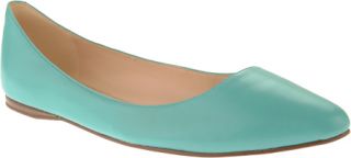 Womens Nine West Speakup20   Turquoise Leather Slip on Shoes