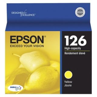 Epson DURABrite Ultra 126 High Capacity Single Ink Cartridge   Yellow (T126420 