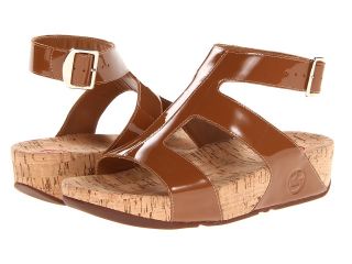FitFlop Arena Patent Womens Sandals (Tan)